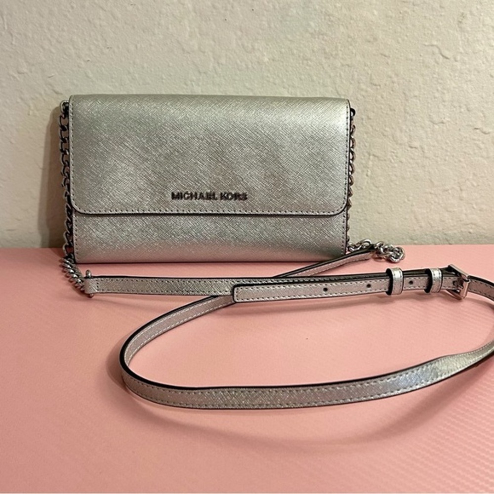 Michael Kors Metallic Crossbody Bag